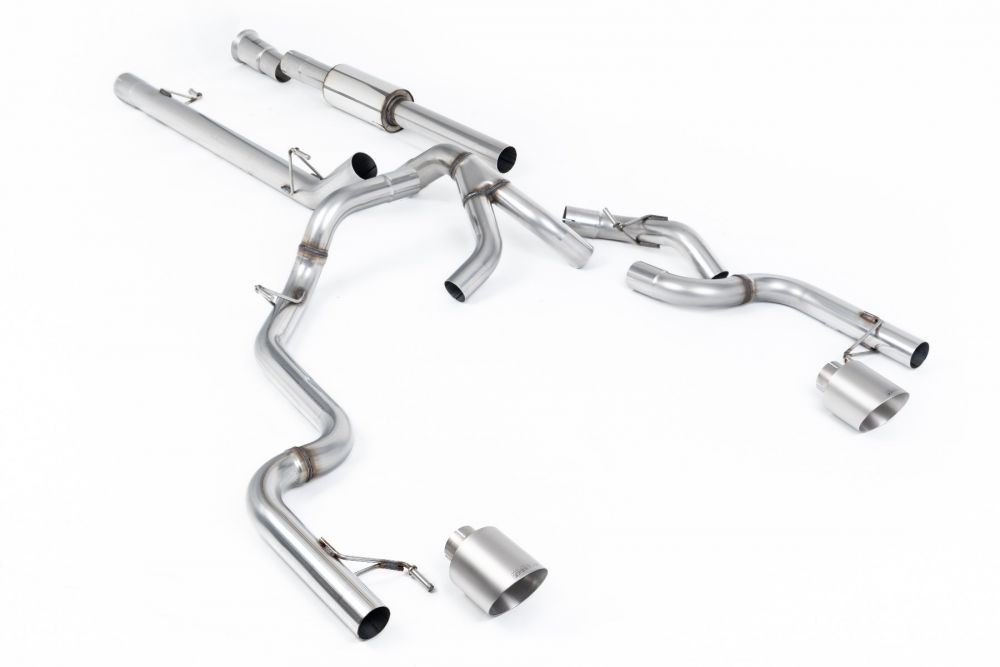 Milltek Sport  Cat-back Exhaust - 2021 - 2025 Ford  F150  SuperCrew (5.5ft Bed) Tremor 5.0 V8