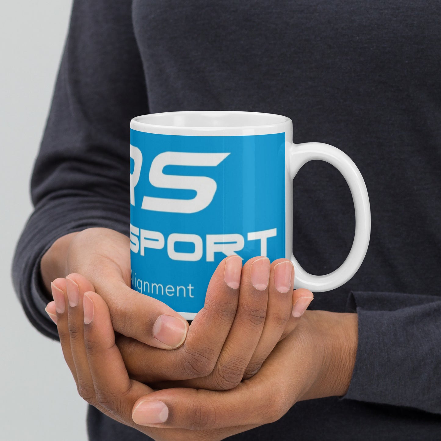 DRS Motorsport - White glossy mug