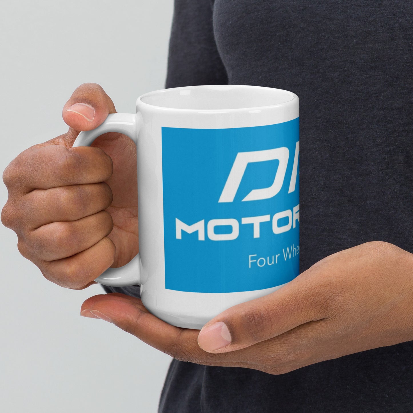 DRS Motorsport - White glossy mug