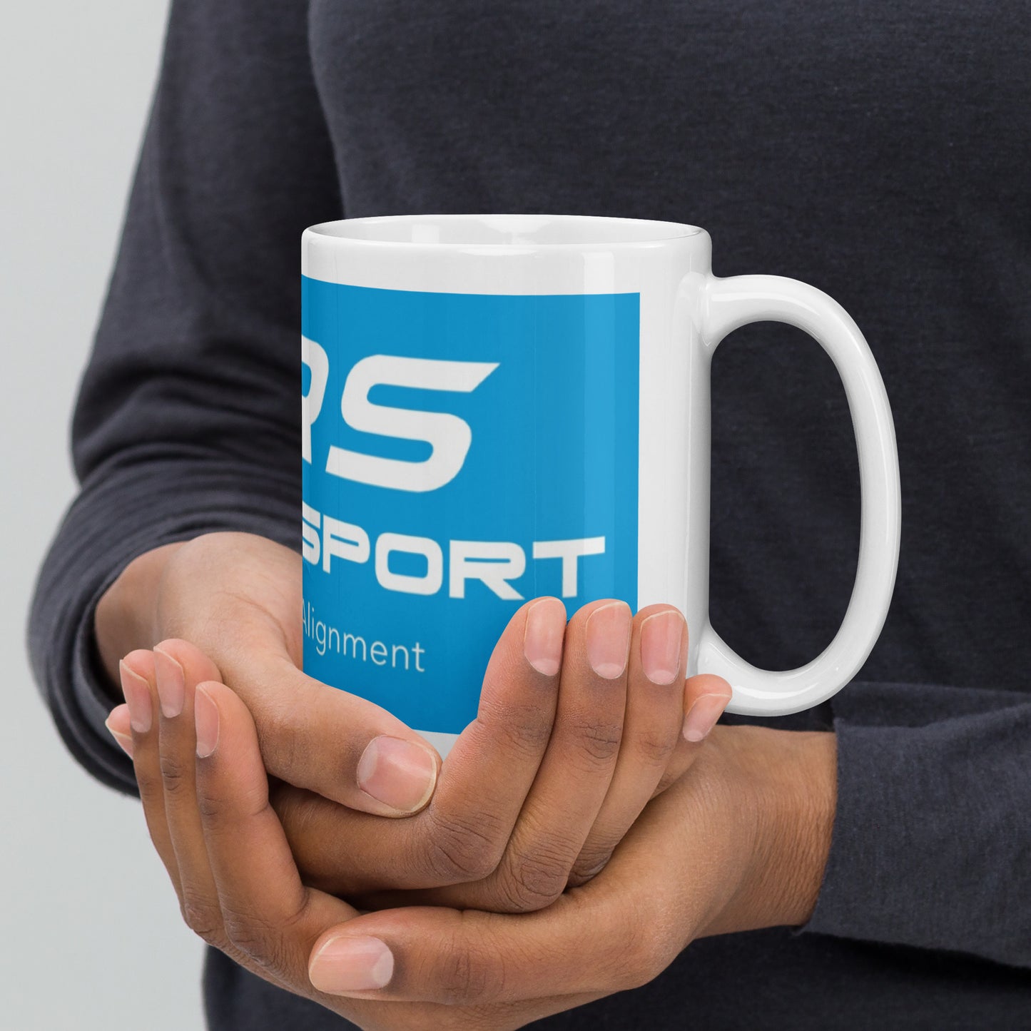 DRS Motorsport - White glossy mug